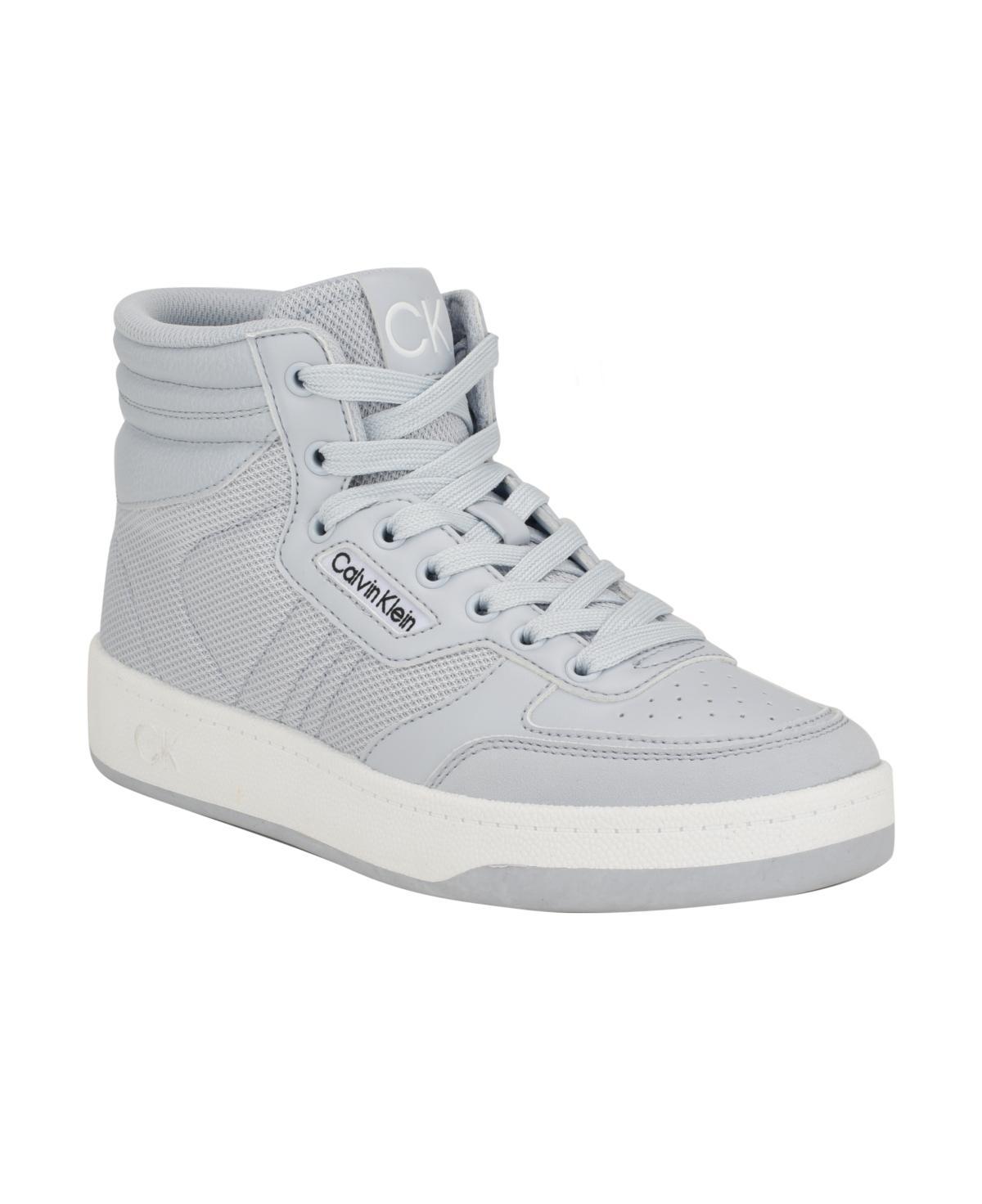 Calvin Klein Womens Womens Radlee High Top Sneaker - White - 5 Product Image