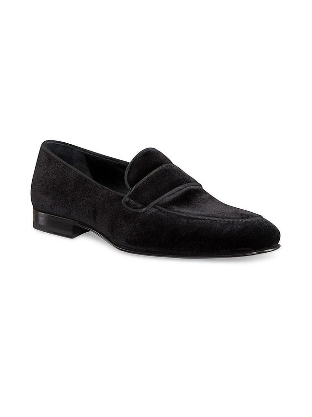 Mens Velvet Dress Shoes Product Image