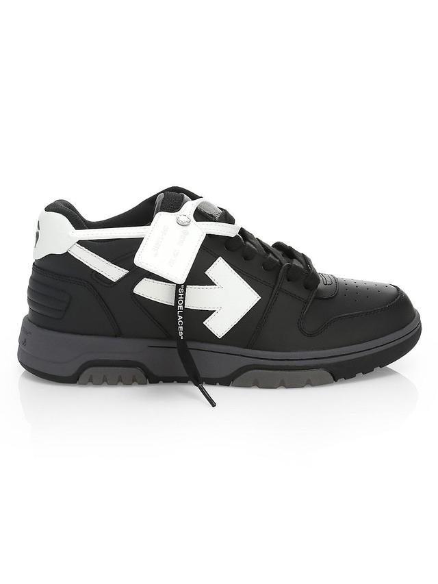 Mens Out of Office Leather Sneakers Product Image