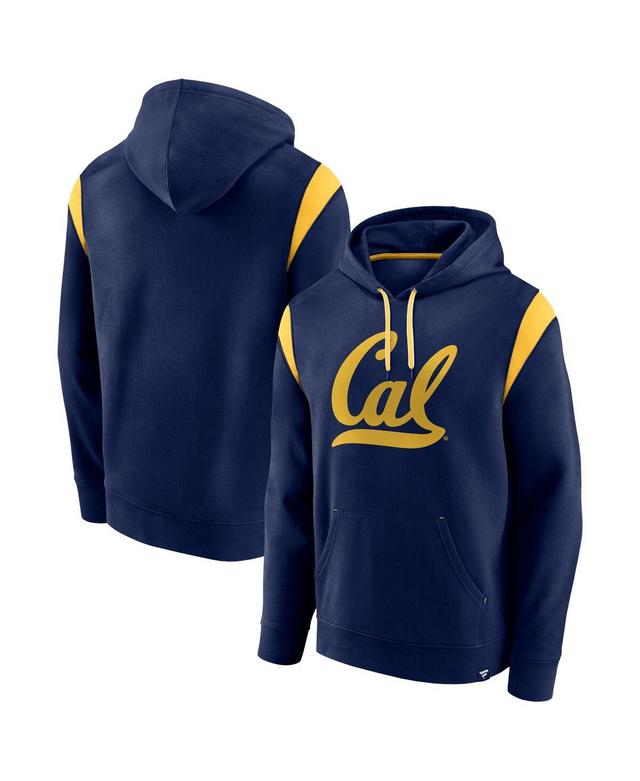 Mens Fanatics Branded Cal Bears Gym Rat Pullover Hoodie Blue Product Image