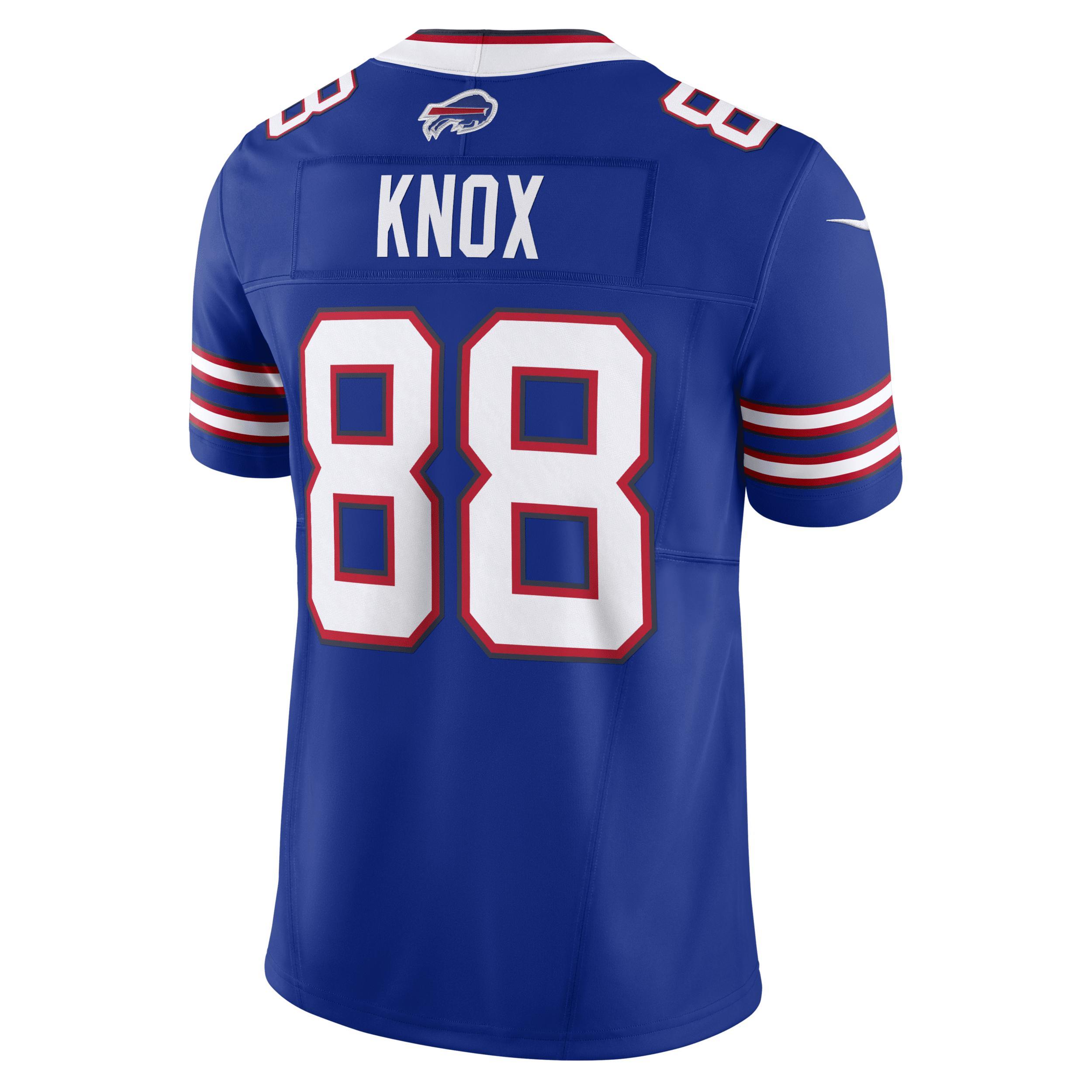 Mens Nike Dawson Knox Royal Buffalo Bills Vapor F.U.S.E. Limited Jersey Product Image