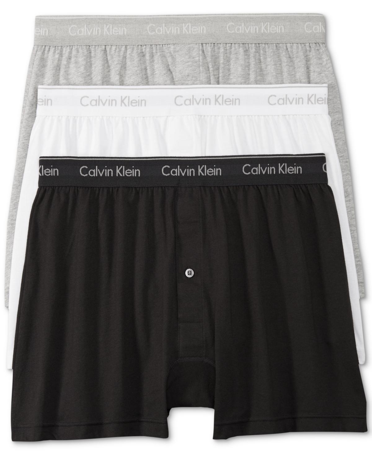 Calvin Klein 3-Pack Knit Cotton Boxers Product Image