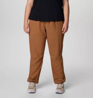 Columbia Womens Leslie Falls Pull-On Pants - Plus Size- product image