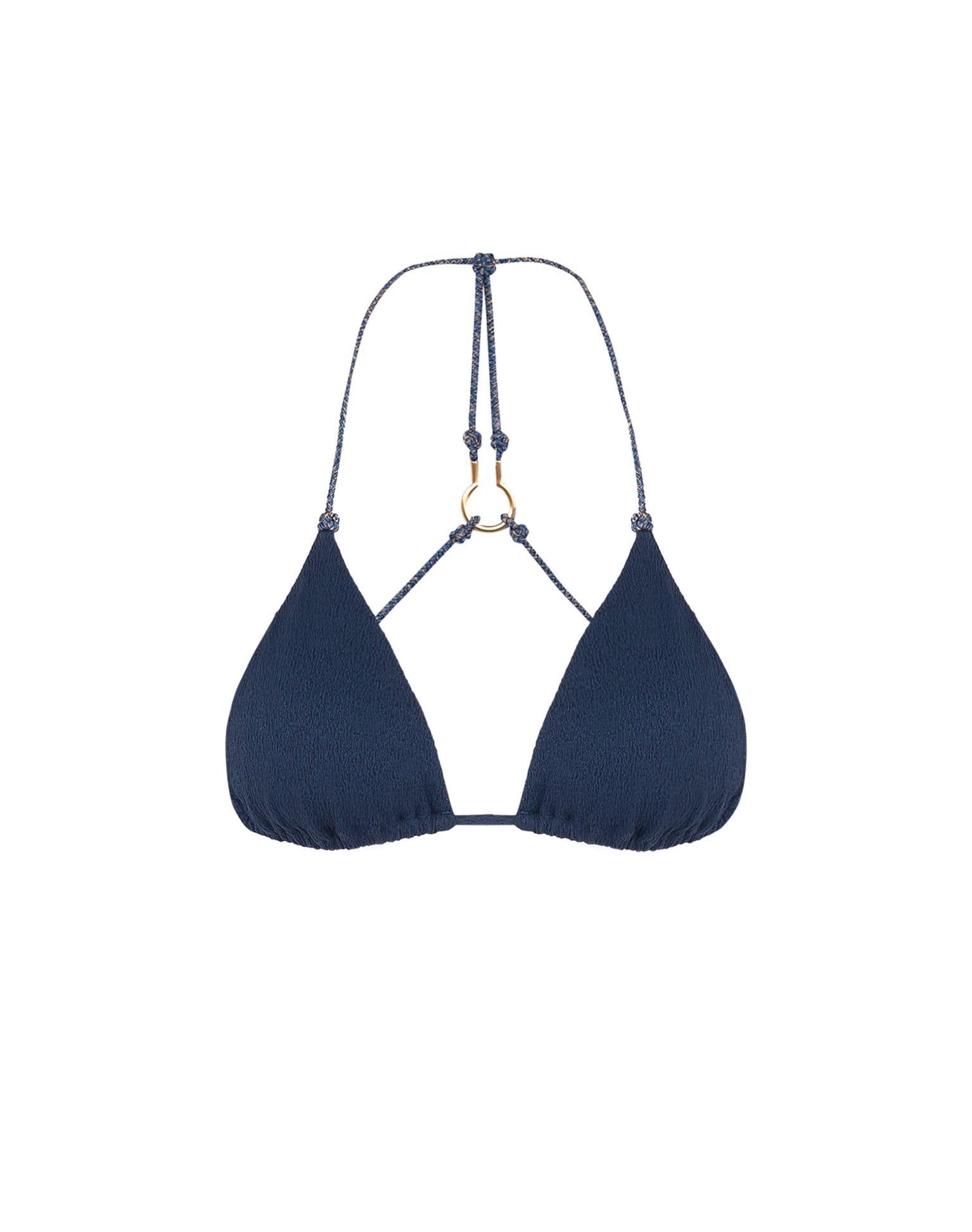 Firenze Diane T Back Top - Indigo Product Image