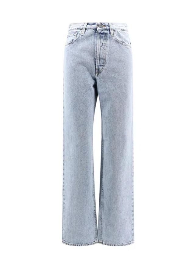 Classic Cut Denim Full Length In Blue Product Image