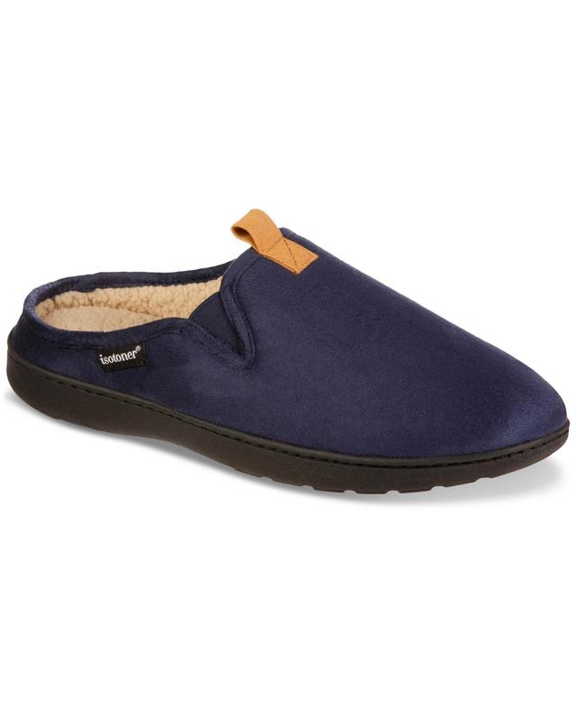 Isotoner Mens Microsuede Hoodback Slipper Product Image