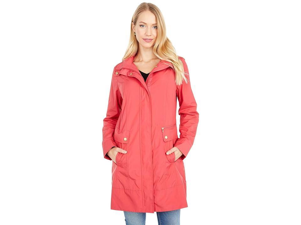 Cole Haan Womens Packable Raincoat - Mist Product Image