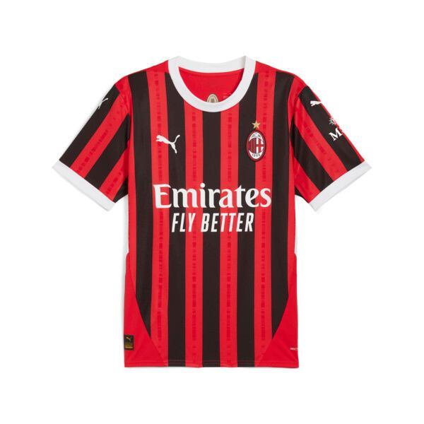 PUMA AC Milan 24/25 Men's Replica Home Soccer Jersey in For All Time Red/Black Product Image