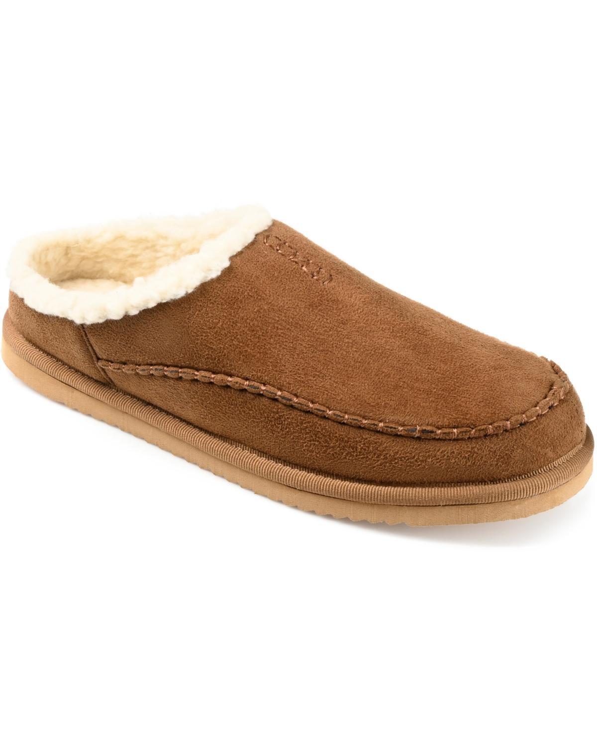 Vance Co. Lavell Mens Sherpa Clog Slippers Product Image