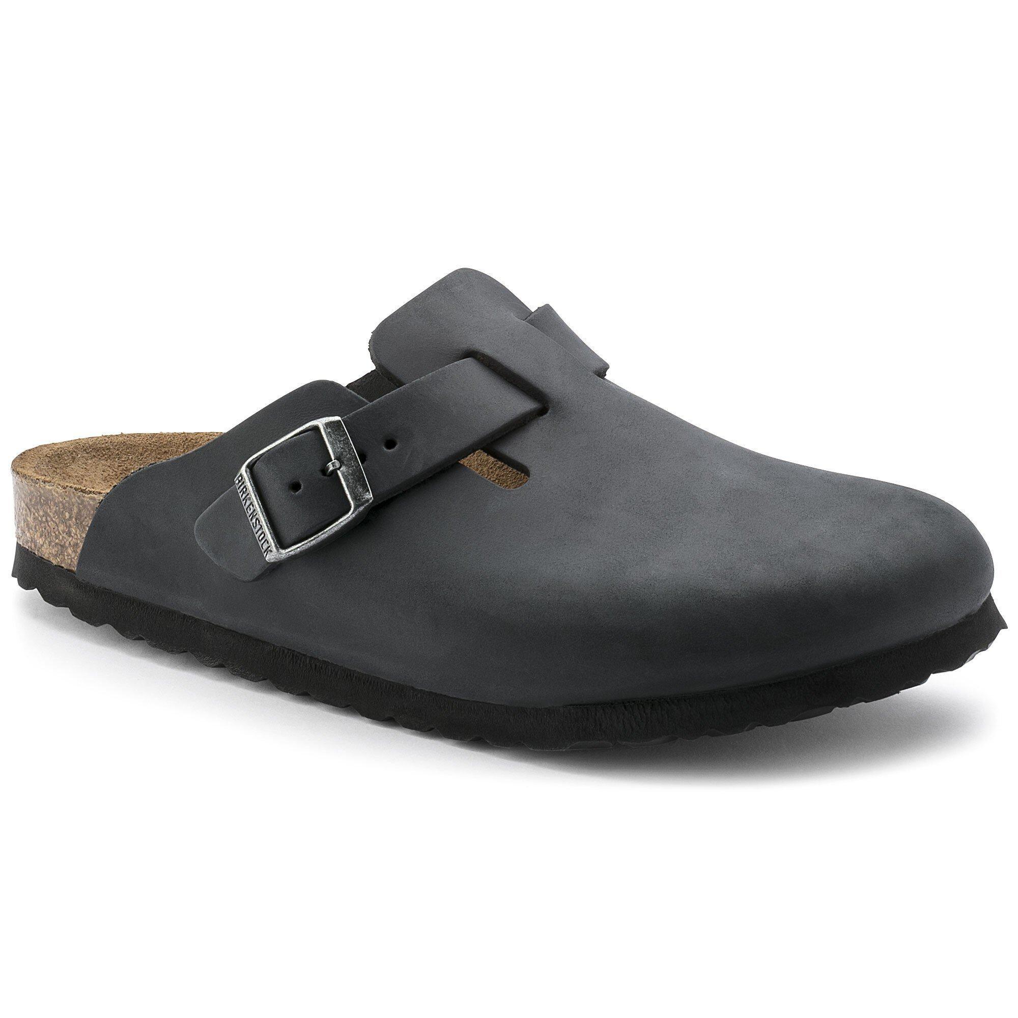 Birkenstock Mens Boston Oiled Leather Slip Product Image