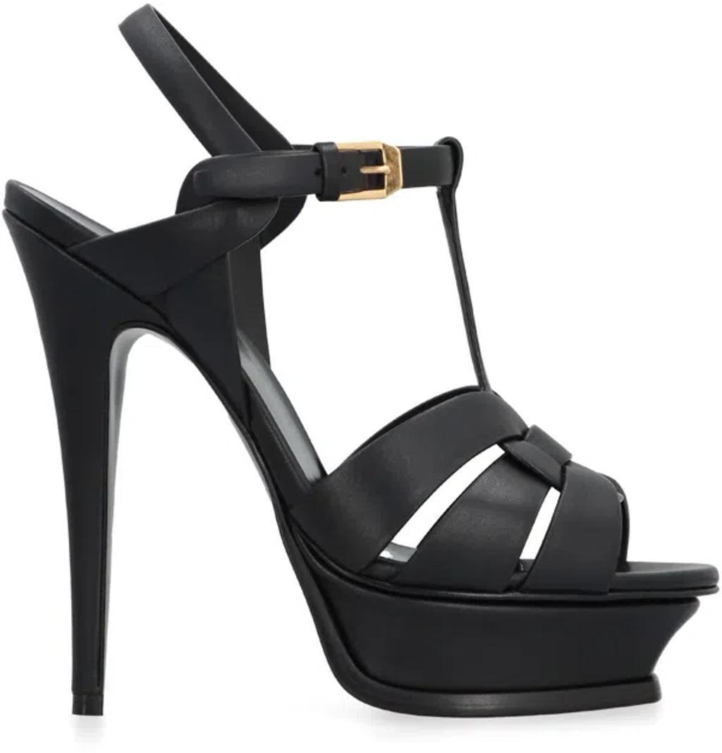 Heeled Sandals  Woman In Black Product Image