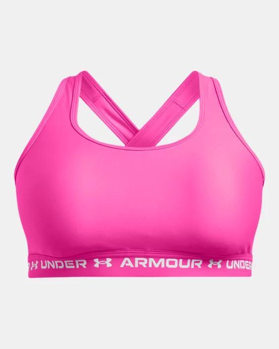 Womens Armour Mid Crossback Sports Bra Product Image