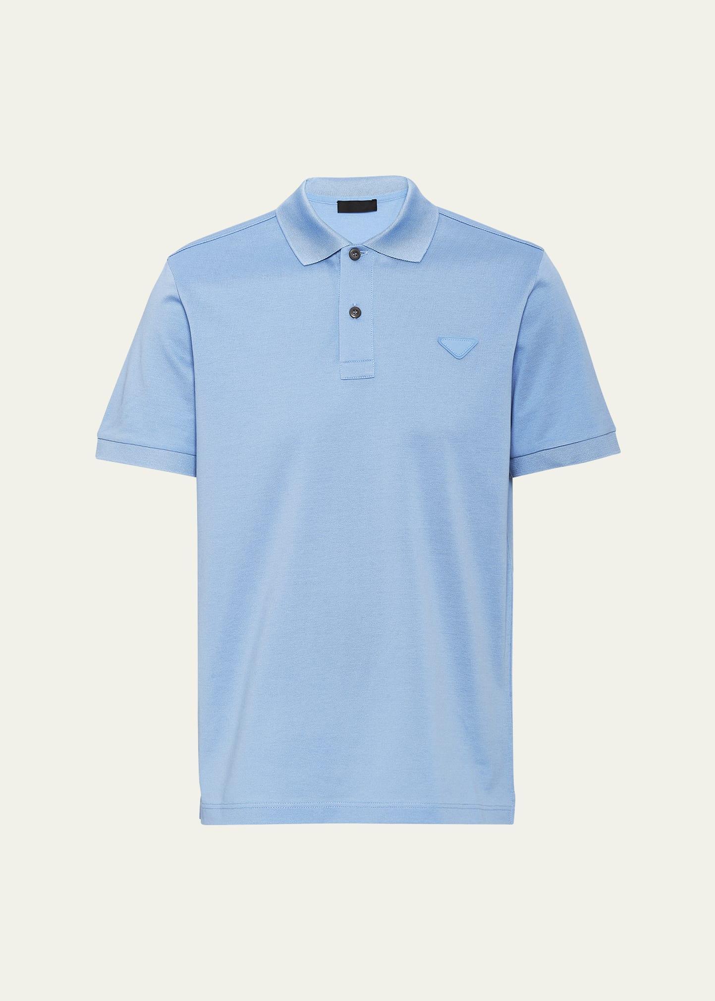 Mens Pique Polo Shirt Product Image