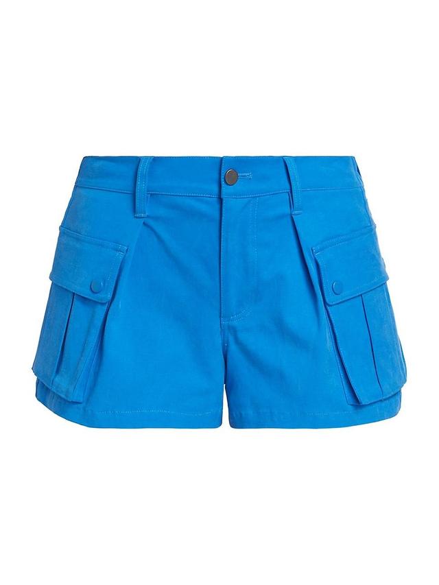 Womens Joette Low-Rise Cargo Shorts Product Image