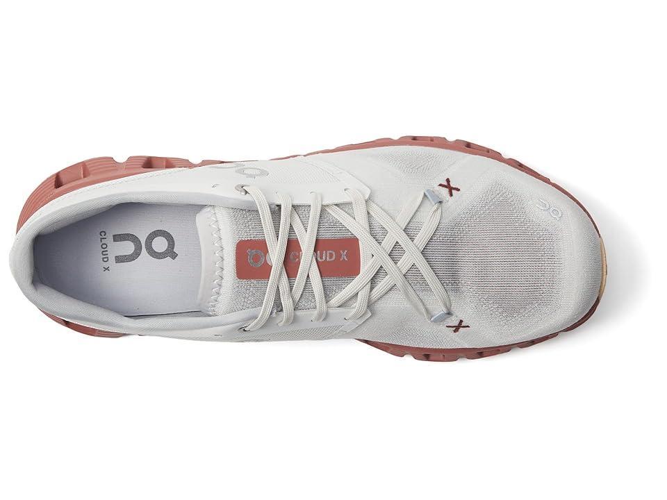 On Men's Cloud X 3 (Ice/Auburn) Men's Shoes Product Image