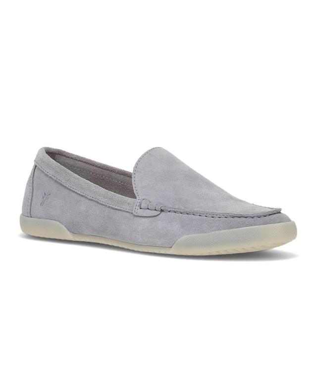 Frye Womens Melanie Slip On Skimmer Suede Leather Loafers Product Image