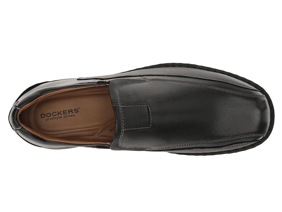 Dockers Agent Bike Toe Slip On Tumbled Leather) Men's Shoes Product Image