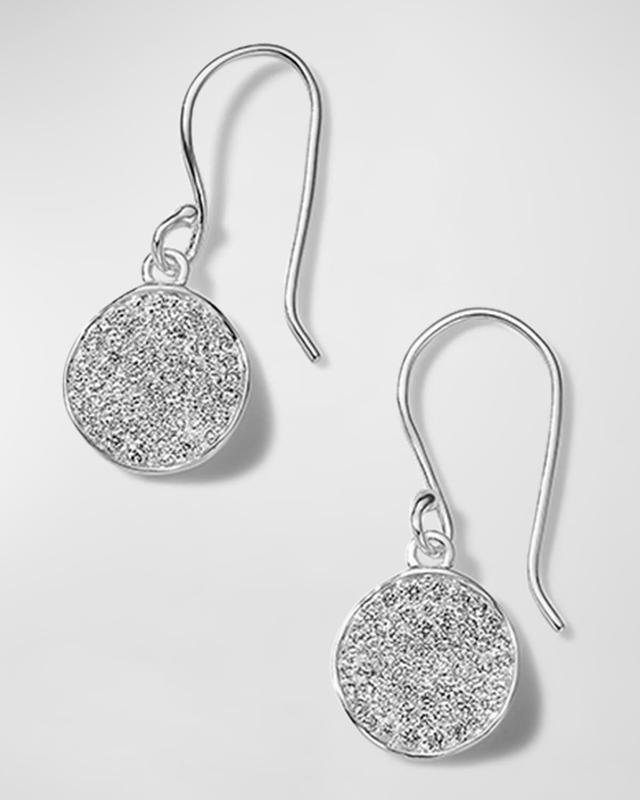 Womens Stardust Small Flower Sterling Silver & .53 TCW Diamonds Drop Earrings Product Image