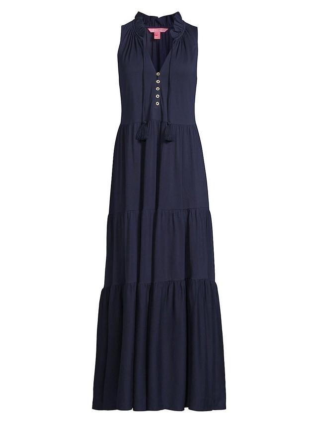 Womens Malone Cotton Maxi Dress Product Image