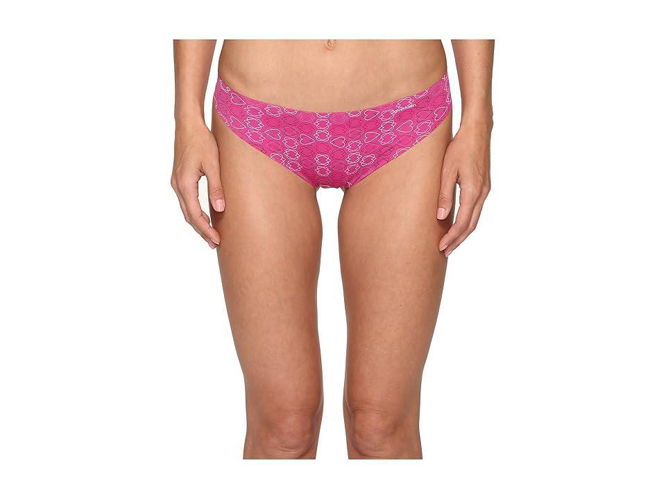 Calvin Klein Underwear Invisibles 3-Pack Thong (Light Caramel/Power Plum Women's Underwear Product Image