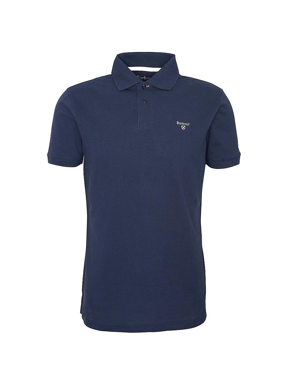 Mens Cotton Polo Shirt Product Image