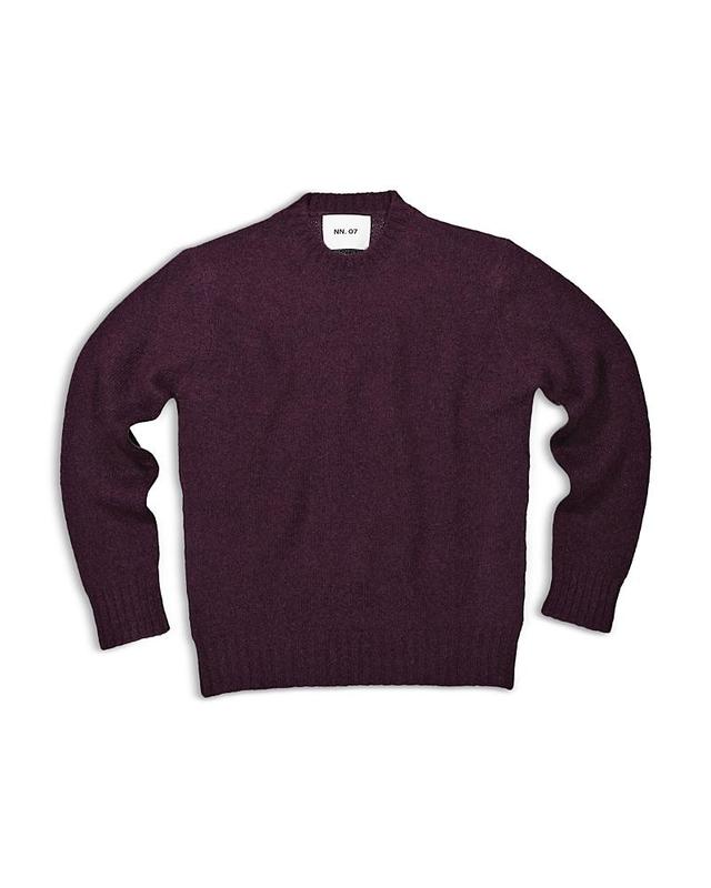 NN07 Lee 6598 Wool Blend Regular Fit Crewneck Sweater Product Image