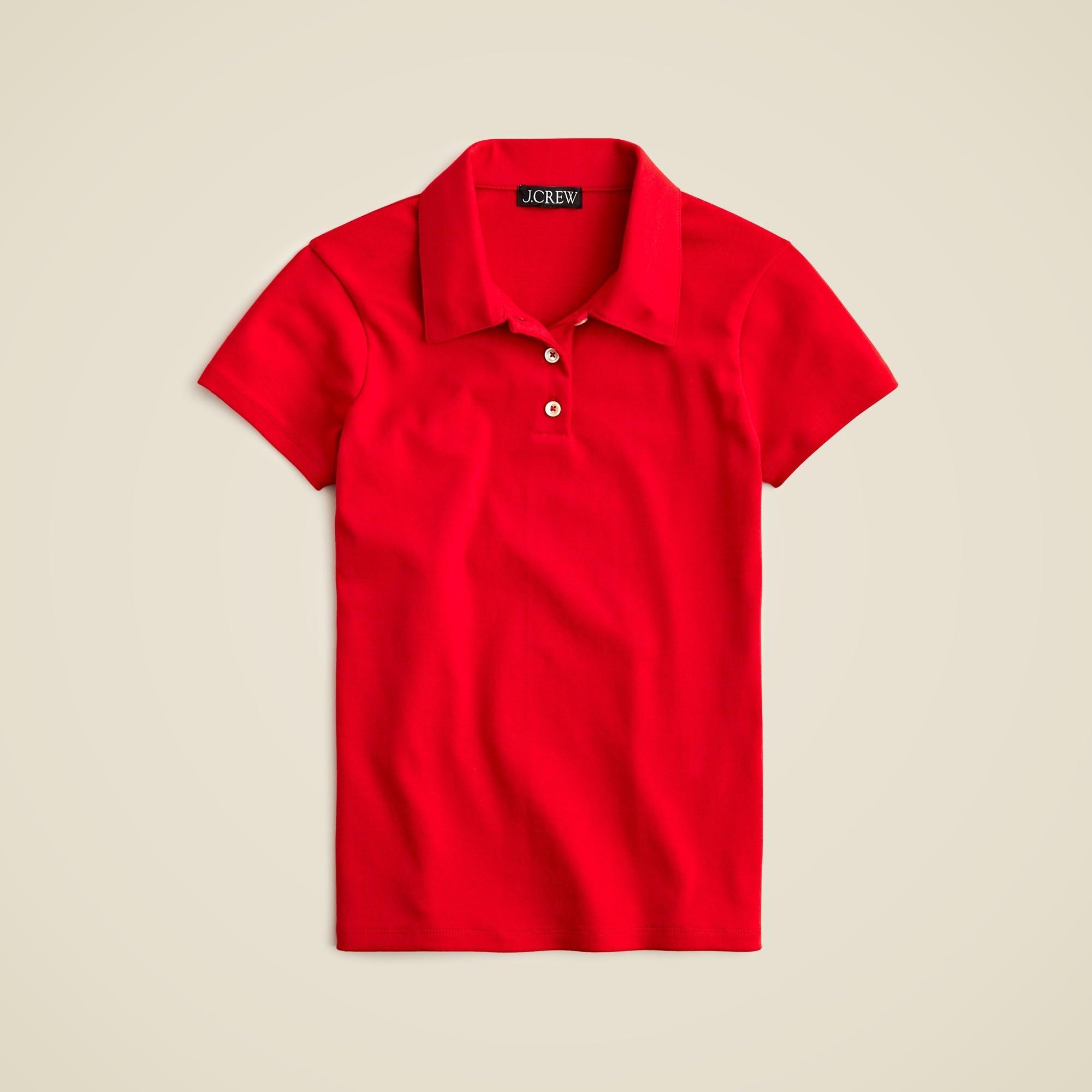 Perfect-fit shrunken polo shirt product image