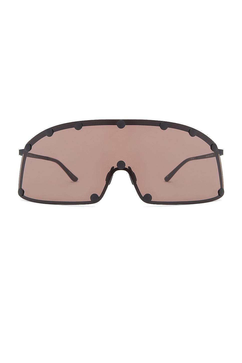 Rick Owens Shield Sunglasses Product Image