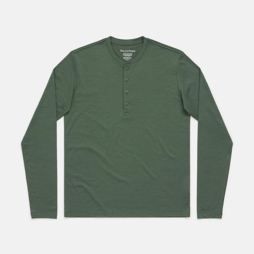 Signature Long Sleeve Henley Product Image