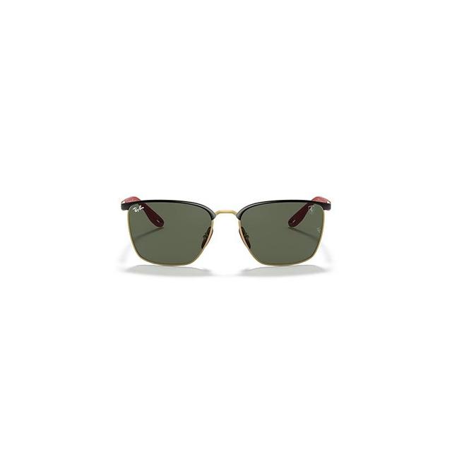 Ray-Ban Square II Sunglasses Frame Brown Lenses Polarized Product Image