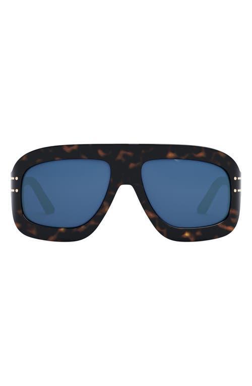 DiorSignature M1U 58mm Rectangular Sunglasses Product Image