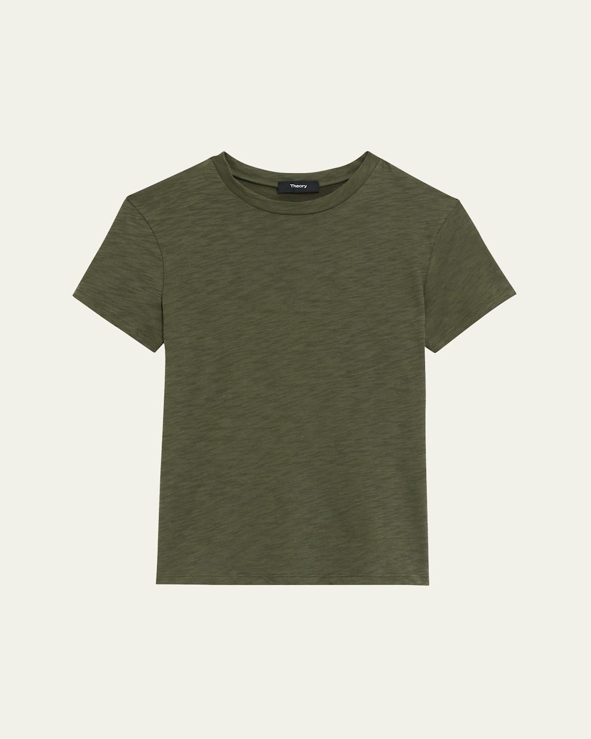 Womens Cotton Fitted T-Shirt Product Image