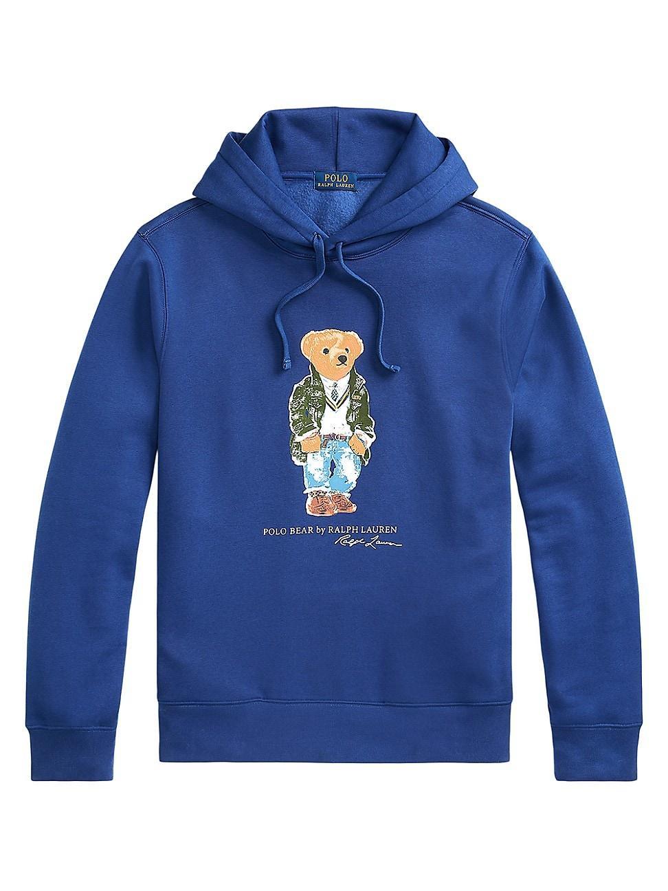 Polo Ralph Lauren Polo Bear Fleece Hoodie Men's Clothing Product Image