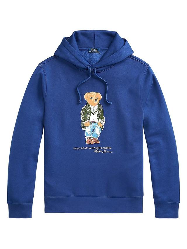 Mens Polo Bear Fleece Sweatshirt Product Image