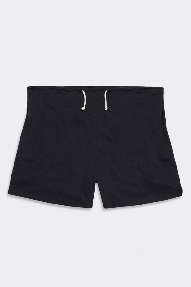 Men's Organic Lounge Shorts in Black Product Image