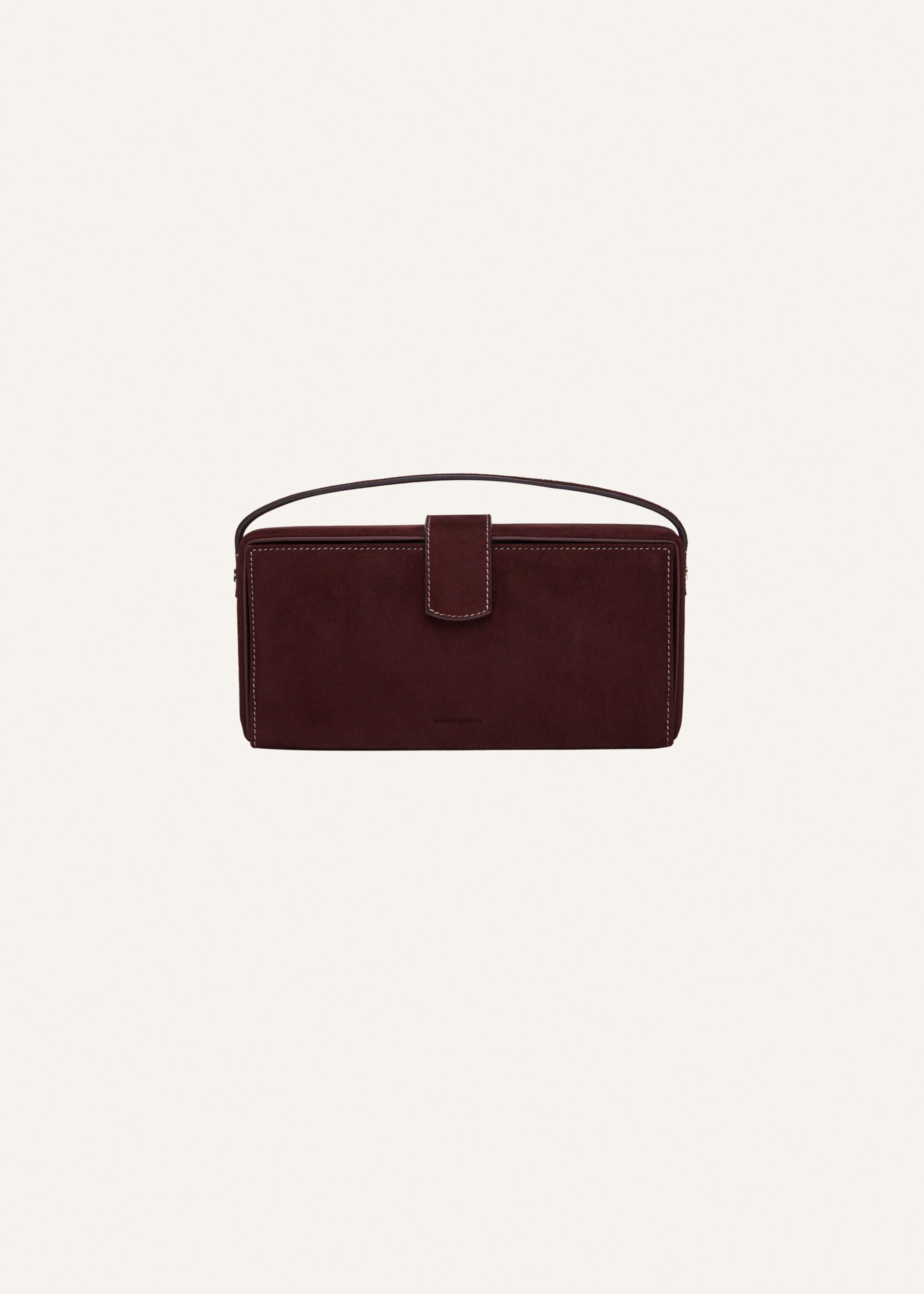 Apolonia bag burgundy suede Product Image