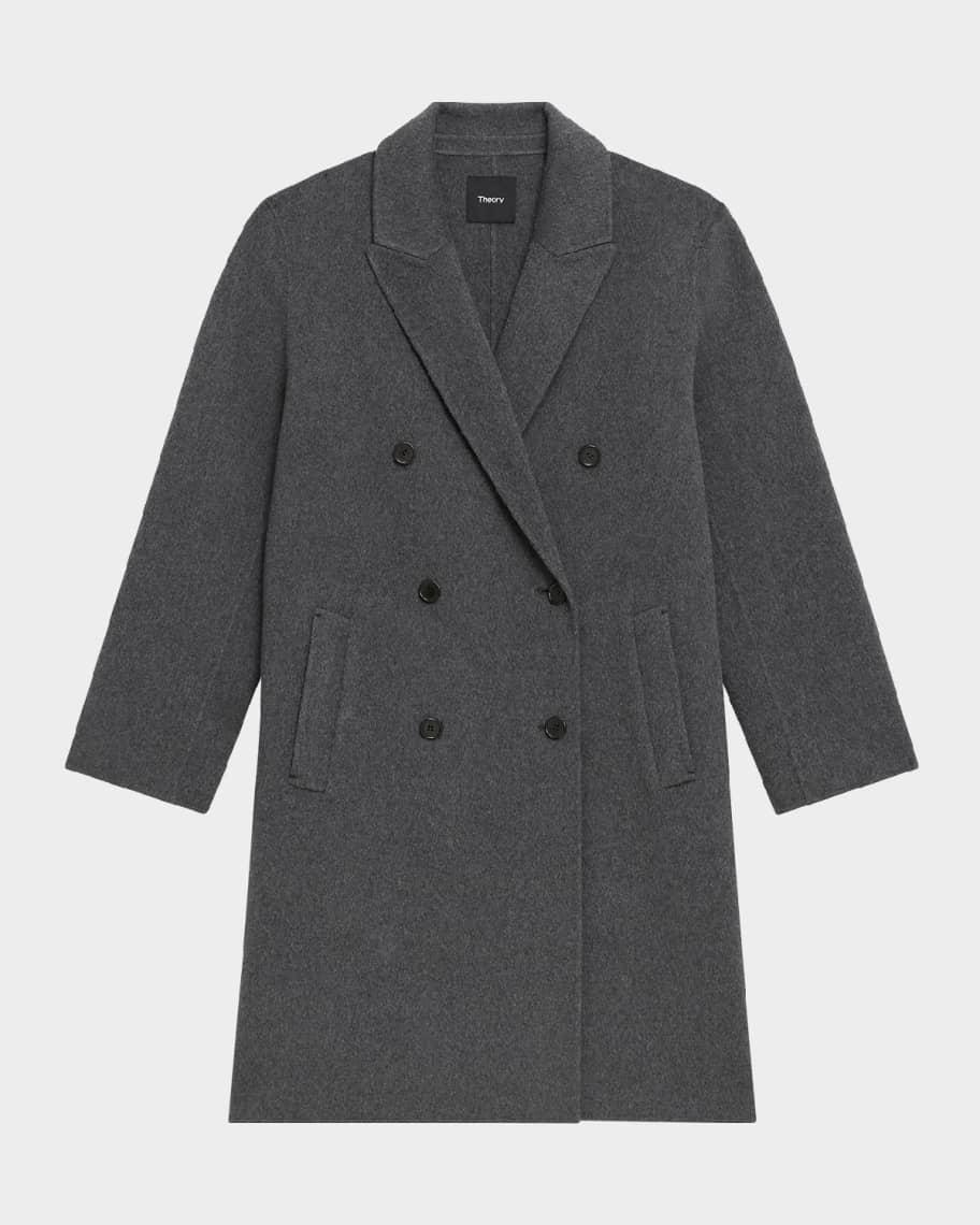 Relaxed Double-Breasted Coat Product Image