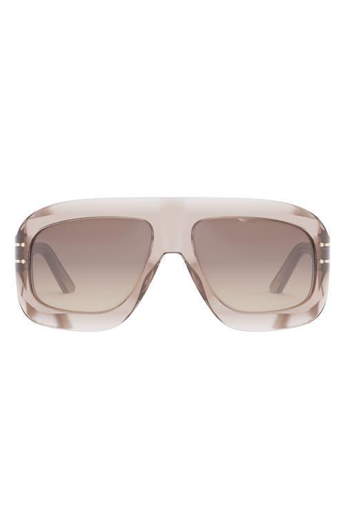 Womens DiorSignature M1U 58MM Mask Sunglasses Product Image