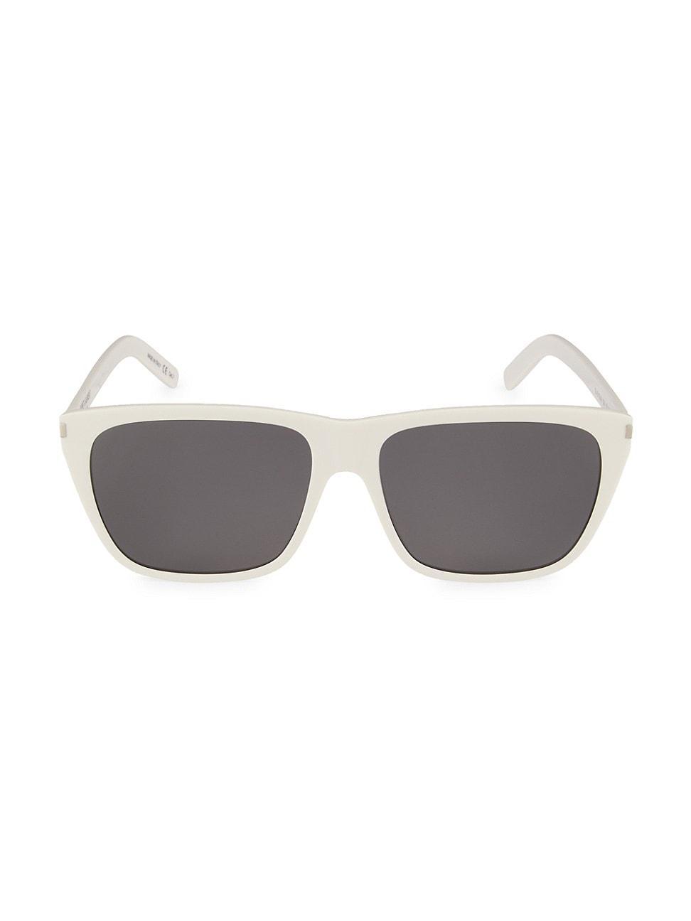 Womens Classic 57MM Rectangular Sunglasses Product Image