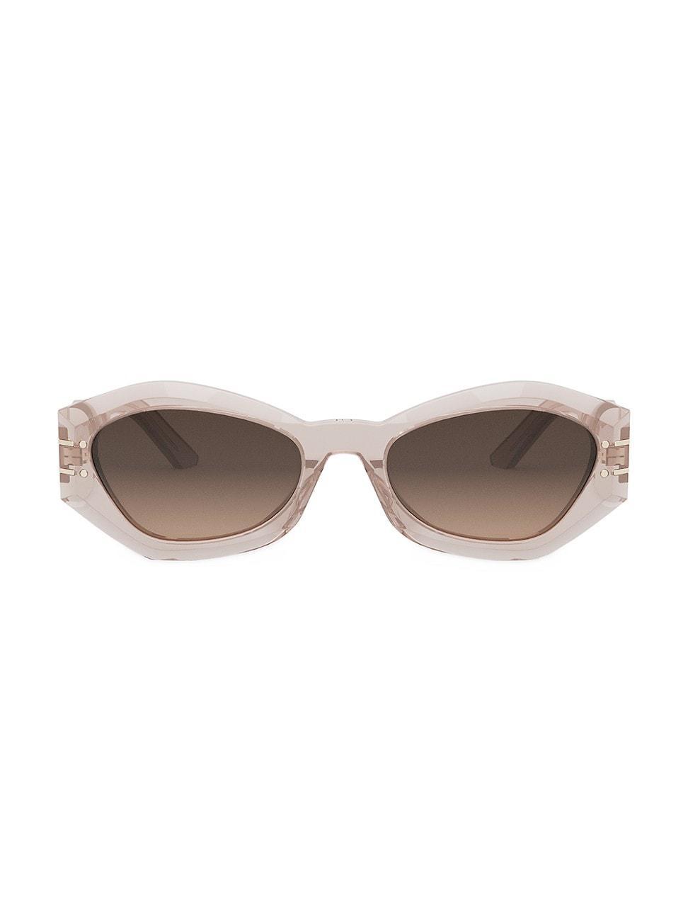 DiorSignature B1U 55mm Butterfly Sunglasses Product Image