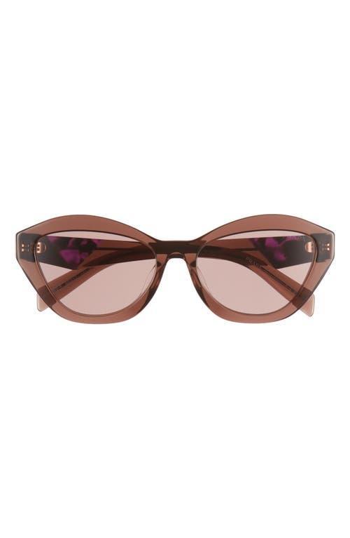 Prada 55mm Butterfly Sunglasses Product Image