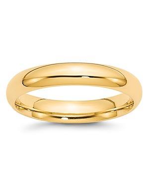 Bloomingdales Mens 4mm Comfort Fit Band Ring in 14K Yellow Gold - 100% Exclusive Product Image