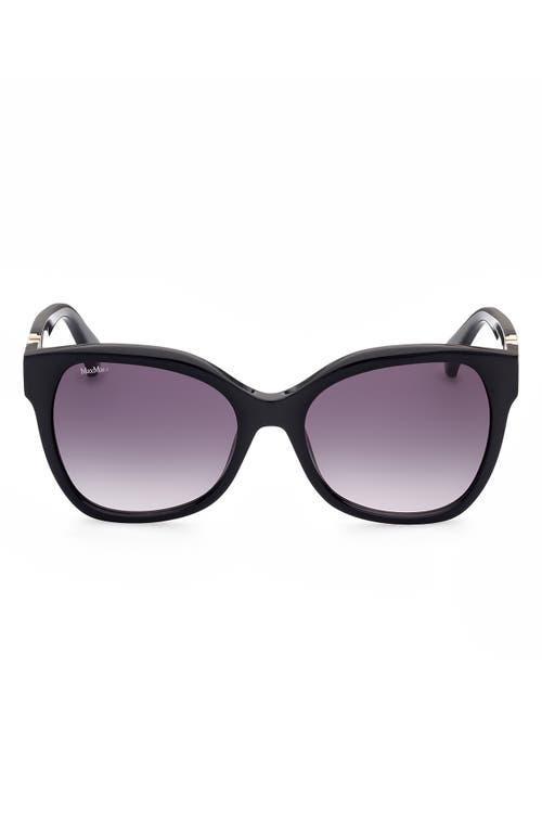 Max Mara Butterfly 56mm Gradient Cat Eye Sunglasses Product Image