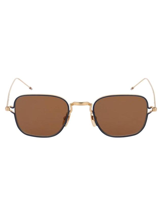 THOM BROWNE Sunglasses In Brown Product Image