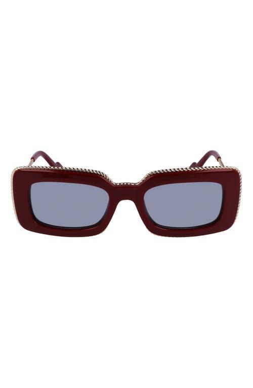 Lanvin 52mm Rectangular Sunglasses Product Image