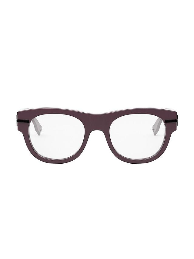 Womens Fendigraphy 51MM Round Eyeglasses Product Image