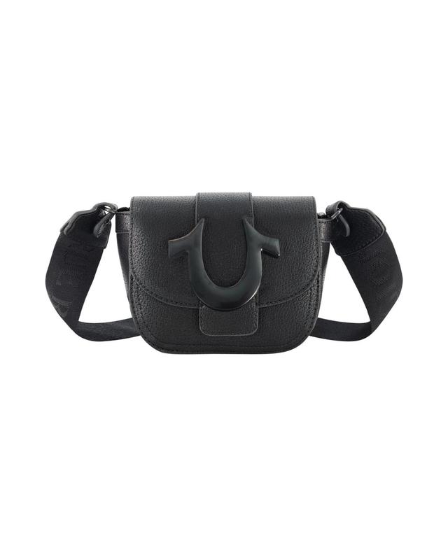 True Religion Womens Mini Flap Dark Hardware Crossbody Bag Product Image