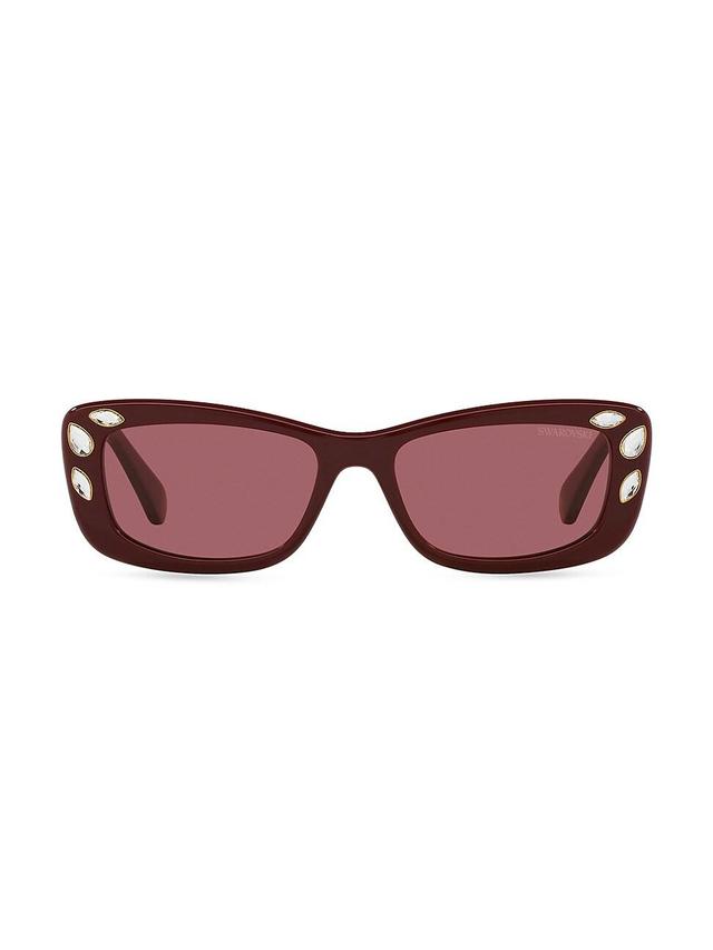 Womens Crystal Pillow Sunglasses Product Image