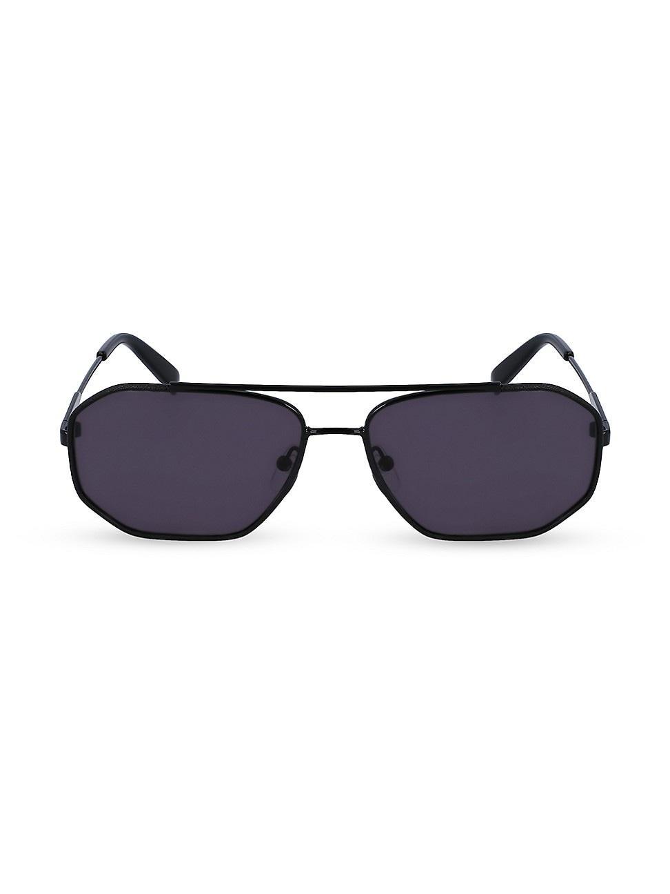 FERRAGAMO 60mm Navigator Sunglasses Product Image