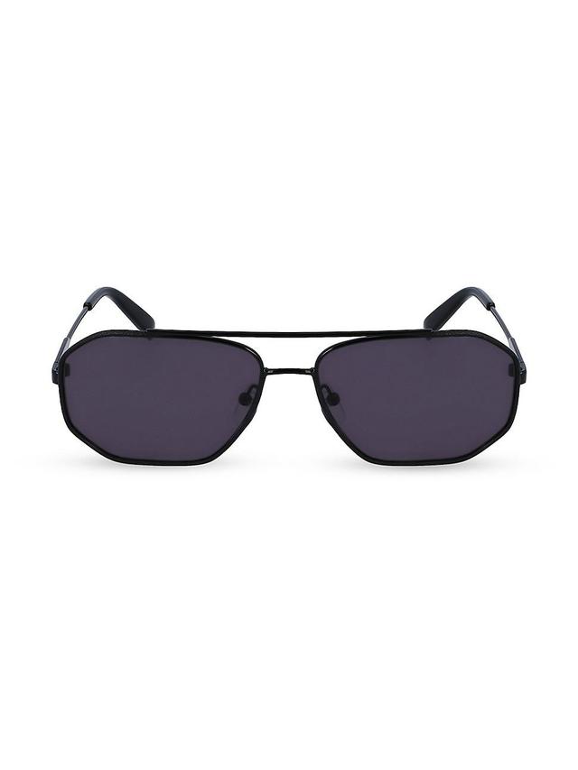 FERRAGAMO 60mm Navigator Sunglasses Product Image